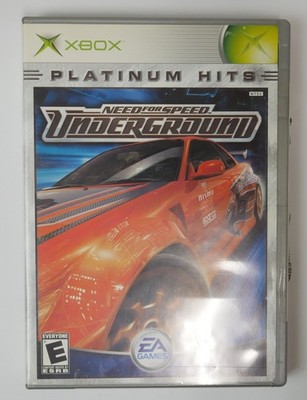 Need For Speed: Underground (Microsoft Xbox, 2003) - Complete