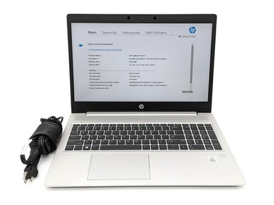 HP ProBook 450 G7 - Intel Core i5-10210U 1.61 GHz, 8GB RAM, 256GB SSD, No OS