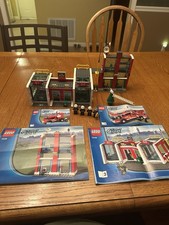 Lego City Set #7208 - Stazione dei Pompieri Uscito nel 2010, 100% Completo con Manuali