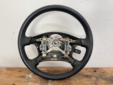1998-2002 Toyota 4runner Leather Steering Wheel W Cruise Oem Black Stitched 1998-2002 Toyota 4runner Leather Steering Wheel W Cruise Oem Black Stitched
