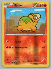 2016 POKEMON BREAKPOINT NUMEL 12/122 REVERSE HOLO C NM A105291 FREE S&H
