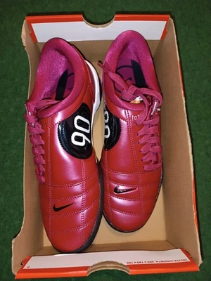 Nike Total 90 T90 Baskets football femme rouge noir blanc EU 39 US 8 - Photo 1/4