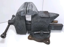 Littlestown Vise 450 – Vintage Cast Iron Bench Vise USA Made