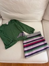 Toddler girls Janie Jack matching top and skirt set size 3