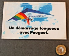 Autocollant / Sticker - PEUGEOT - Un démarrage fougueux