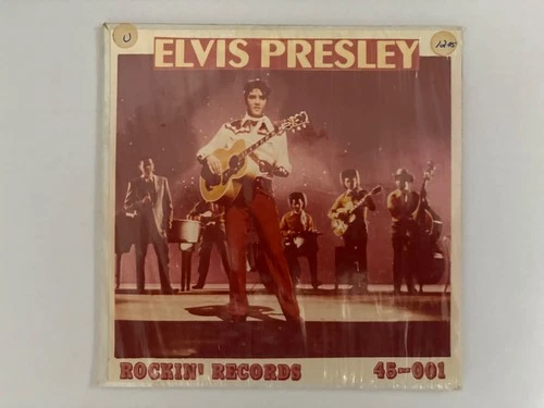 elvis presley 45 rockin records 45-001 sealed
