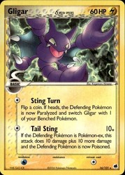 Gligar (Delta Species) 16/101 Dragon Frontiers