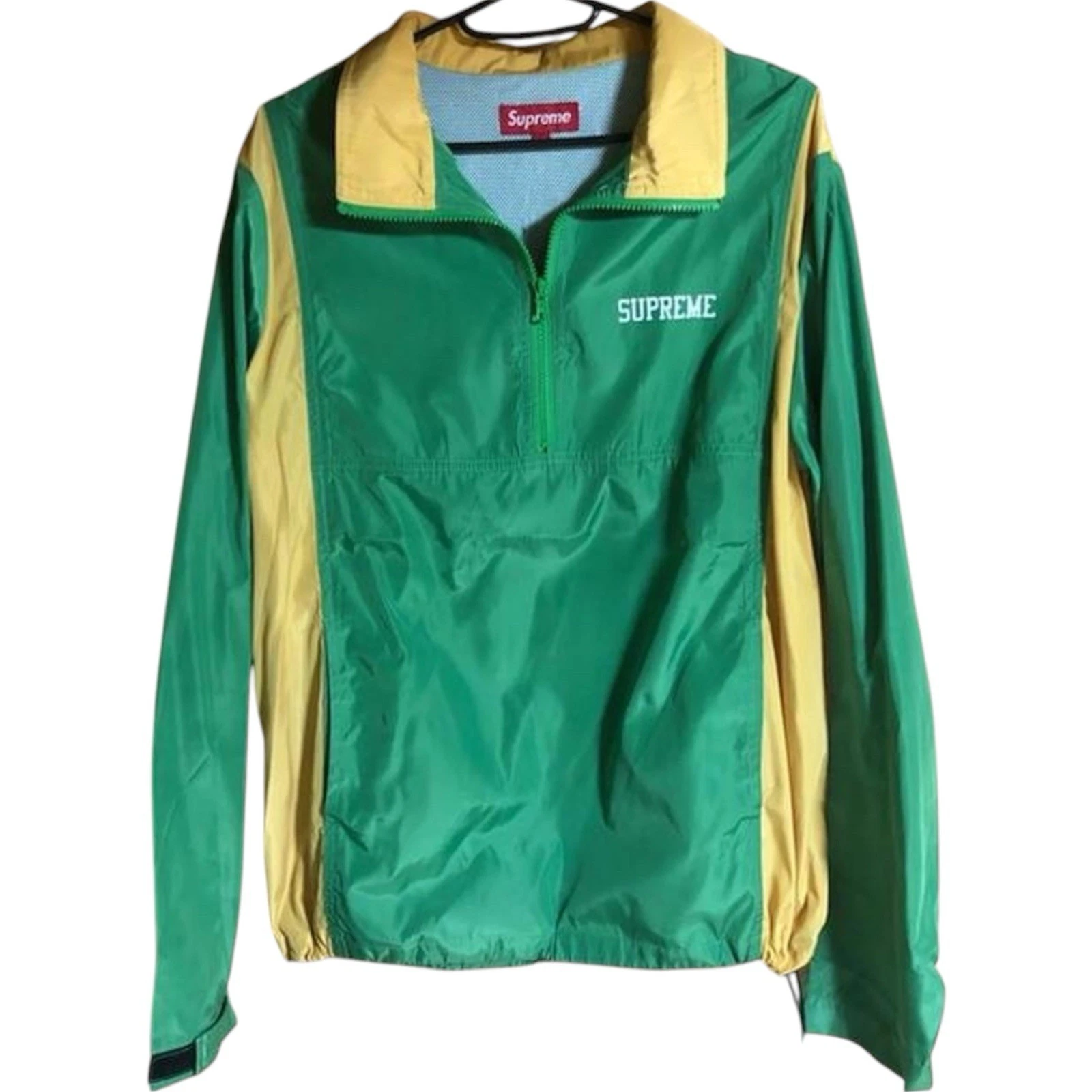 Rare veste verte quart zippée Supreme Devil’s Point taille S