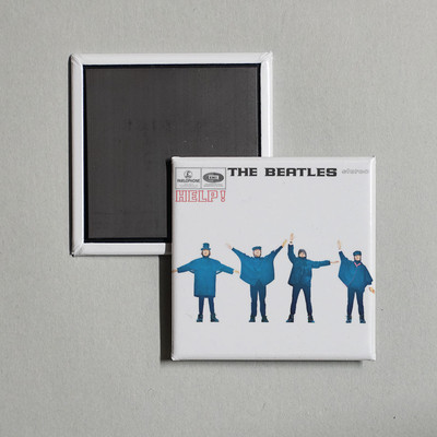 The Beatles - Help! (Remastered) Album Cover Locker Fridge Magnet