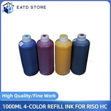 1000ml 4 Colors/Set Refill Ink for Riso ComColors HC5500 5000 3050 7050