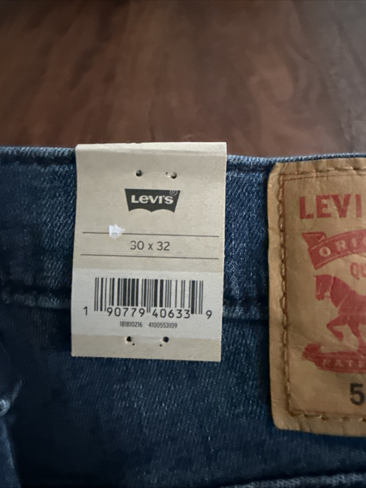 Levi's 541 Men's Jeans Size 30x32 Blue Dark Wash Denim Athletic Taper Stretch