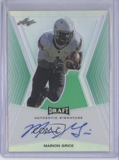 2014 Leaf Metal Draft Green Prismatic 10/10 Marion Grice #BA-MG1 Auto 1u0