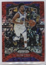 2019-20 Panini Prizm Fast Break Red Prizm 46/125 Quinn Cook #105 7n6