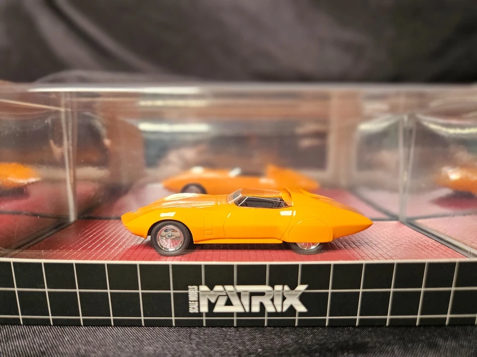 Matrix 1968 Chevrolet Astrovette Concept Orange 1:43 Scale Inv. #5311 - Image 3 of 4