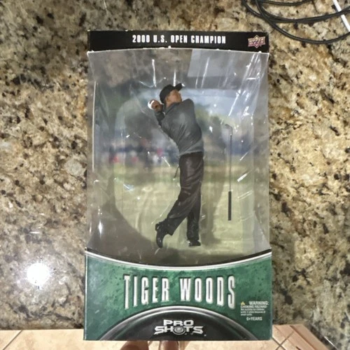 Upper Deck Pro Shots Tiger Woods Golf 2000 U.S. Open Champion Collectible Figure