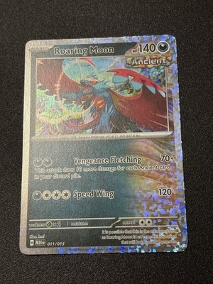 Roaring Moon Ancient 011/015 McDonald's 2024 HOLO RARE POKÉMON TCG
