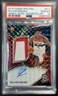 RUI HACHIMURA PSA 10 2019-20 PANINI SPECTRA #211 INTERSTELLAR PATCH AUTO 3/49
