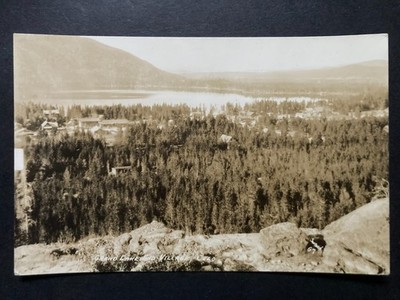Grand Lake & Village Colorado Echt Foto Vintage Postkarte N18