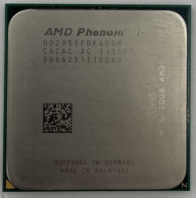 AMD Phenom II X4 955 Black Edition Desktop CPU Processor- HDZ955FBK4DGM