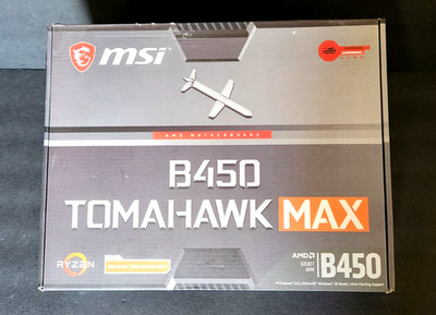 MSI B450 TOMAHAWK MAX, AMD AM4 DDR4 Motherboard