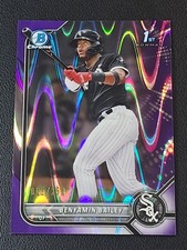 2022 Bowman Chrome - Benyamin Bailey #BCP-8 Purple Lava Refractor /250 (RC)