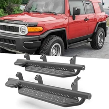 Fits 2007-2014 Toyota FJ Cruiser SUV Running Boards Drop Side Steps Nerf Bars