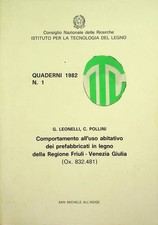 Verhalten bei'Wohnnutzung der Holzfertigteile der Region Fr