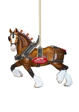 Kurt Adler Budweiser Clydesdale Horse Ornament