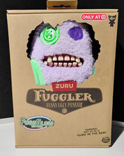 Fuggler Fugglow Sasquoosh Purple Limited Edition Glow in the Dark Plush