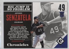 2017 Panini Chronicles Rookies 62/499 Antonio Senzatela #122 0c4