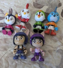 Nick Jr. Top Wing 6 Figure Set Cartoon Action Figures