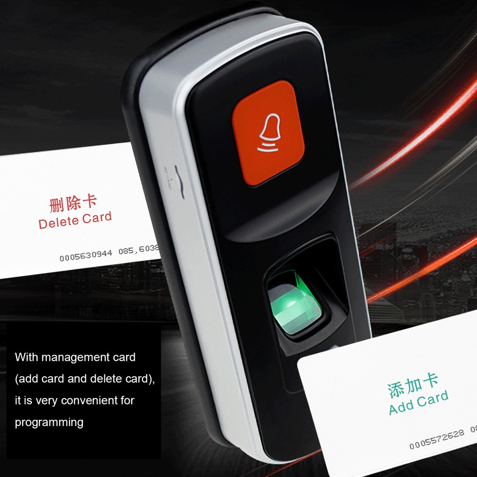 Fingerprint Door Locks System Fast Identification Card Unlocking Door ...