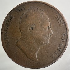 1831 William IV One Penny Coin | Collectable Grade