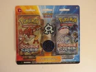 Pokemon Double Crisis Blister Pack 4 Booster Packs Team Aqua Pin & Coin Sealed #