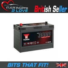 Yuasa YBX3642 Heavy Duty Battery 110Ah 2YrW For Land Rover Defender TD5 Diesel