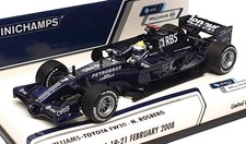 Minichamps 1/43 Scale 400 080207 - F1 Williams Toyota FW30 Test Barcelona 2008