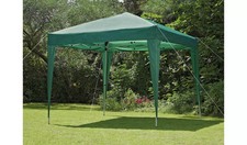 Home 2.4m x 2.4m Pop Up Garden Gazebo - Green