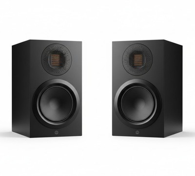 1 Paar Monitor Audio Gold 50 6G HG Black Regallautsprecher Kompakt-Lautsprecher