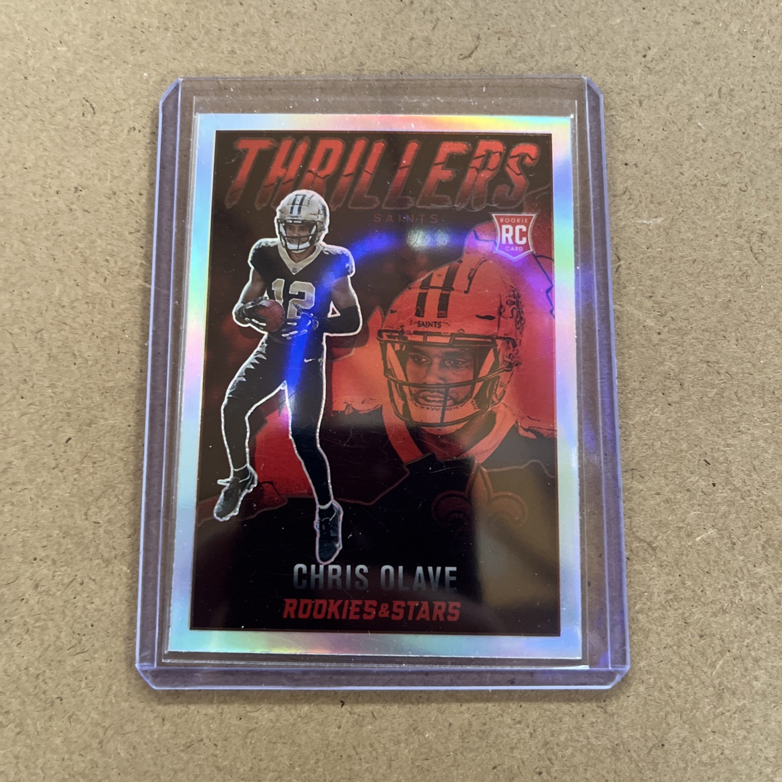 Chris Olave Panini Rookies & Stars Thrillers #TH24 Base