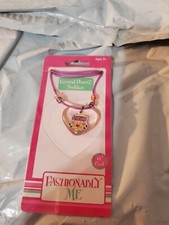 NEW  Girl's Krystal HeartZ Necklace 18" Cord Pendant "ALLISON" FASHIONABLY ME