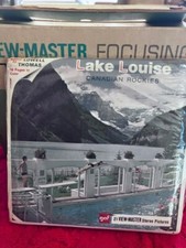 View-Master Lake Louise Canadian Rockies 3 reel packet/booklet A007