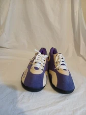 New w Tags NCAA Washington Huskies Gold Purple Slide Slippers Size XL Mens 11-12