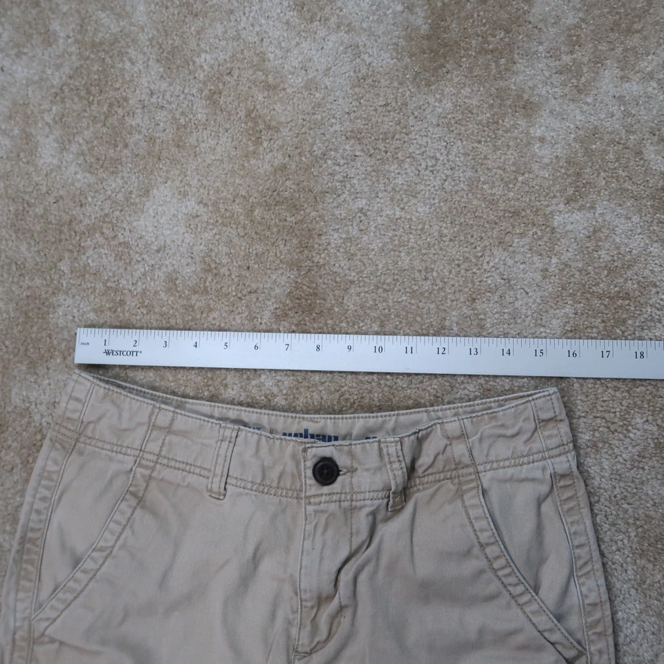 Urban Pipeline Chino 短裤男式 29 米色平前经典长度 11 英寸内缝 — 第 4/4 张图片