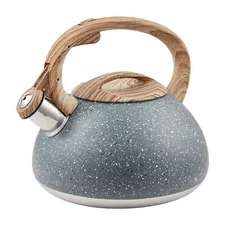 Whistling Tea Kettle Stainless Steel Teapot Teakettle For Stovetop Induction Sto