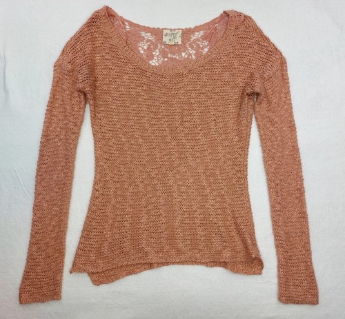 Hippie Rose Sweater Womens Small Knit 