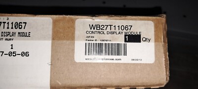NIB OEM GE control display module WB27T11067 | eBay