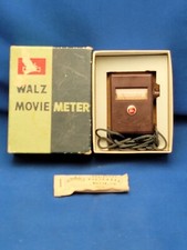 Walz movie Meter - with VG box. Works. Made in Japan. Great collector piece.