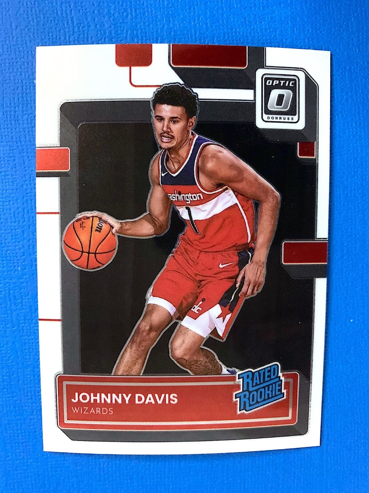 2022-23 Panini - Donruss Optic #206 Johnny Davis (RC) Basketball Card