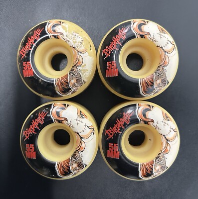 BIRDHOUSE 90 S TONY HAWK SKATEBOARD SKATE 55MM WHEELS CIRCA SHOES STICKER