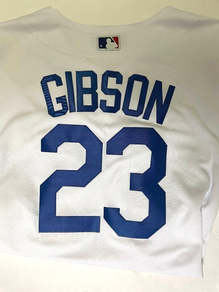 KIRK GIBSON LOS ANGELES DODGERS COOL BASE JERSEY 2X 3X 4X NEW | eBay